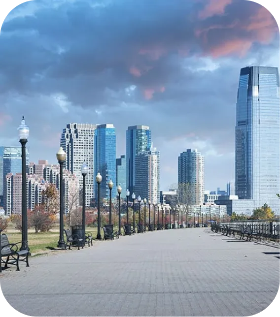 Photo · Jersey City waterfront skyline (rounded)