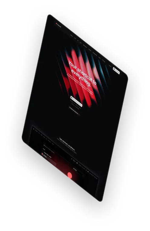 Screen / a custom-coded site