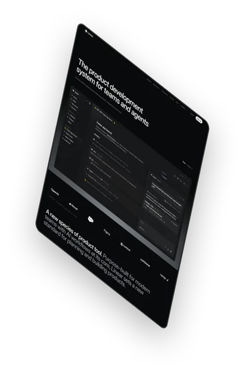 Screen / a custom-coded site