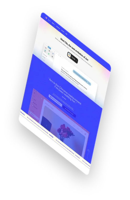 Screen / a custom-coded site