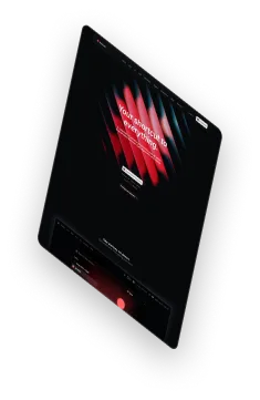 Screen / a custom-coded site