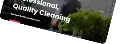 a cleaning site