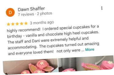 a customer review