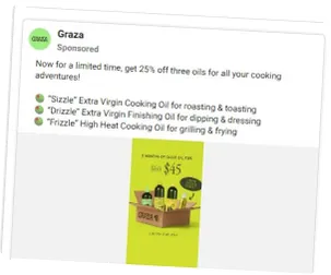 a real product ad (Meta Ad Library)