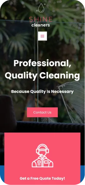 a simple small business site