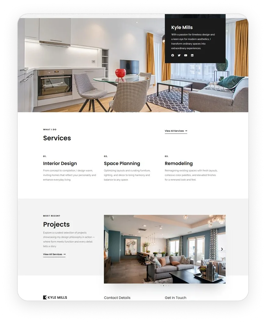 a small business site