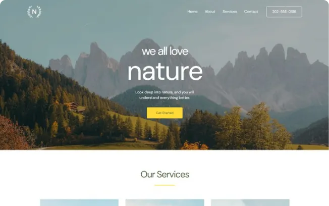 a WordPress site