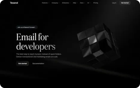 a custom-coded site