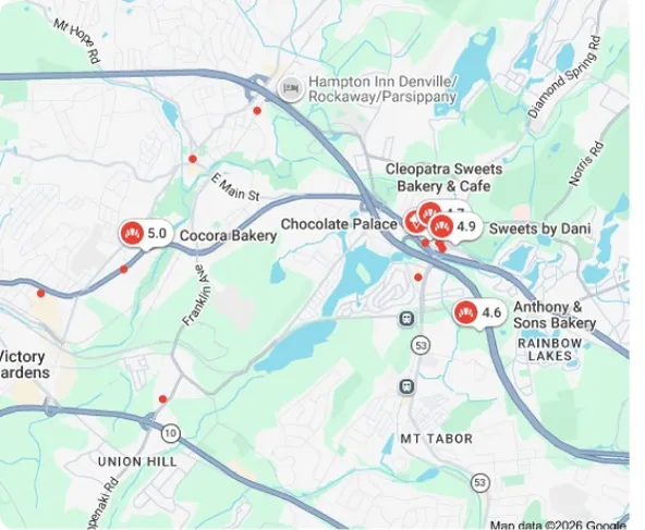 Google local pack map