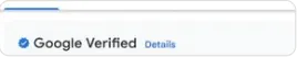 Google Verified badge (Google’s image)