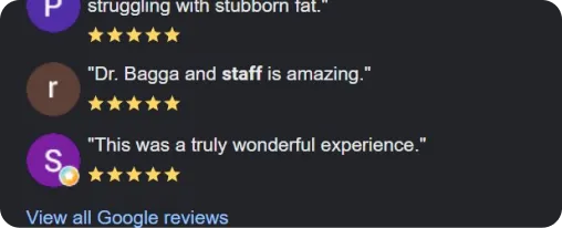 reviews on the profile