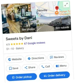 Sweets by Dani on Google