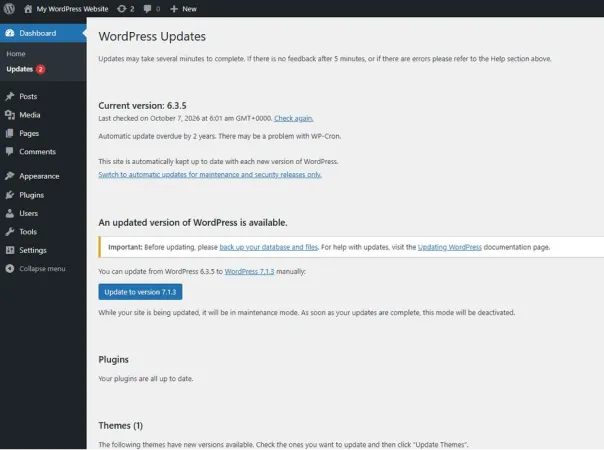 yoursite.com/wp-admin
