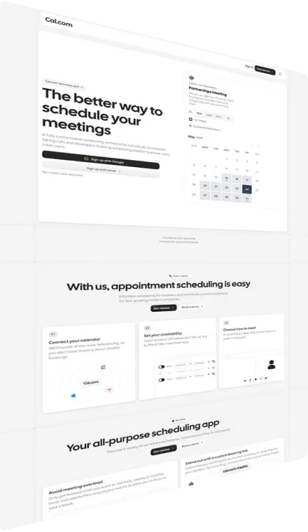 Website design: cal