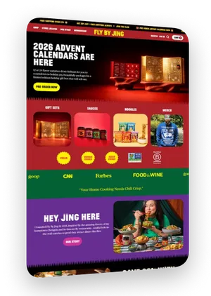 Website design: fly