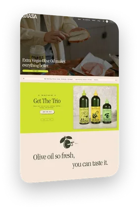 Website design: graza