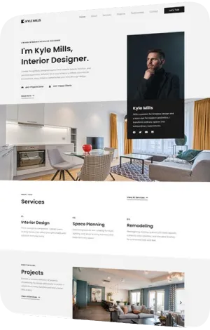Website design: interior