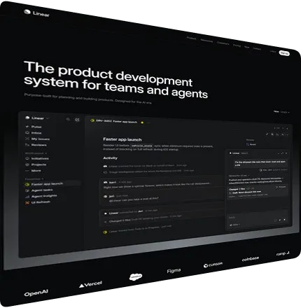 Website design: linear
