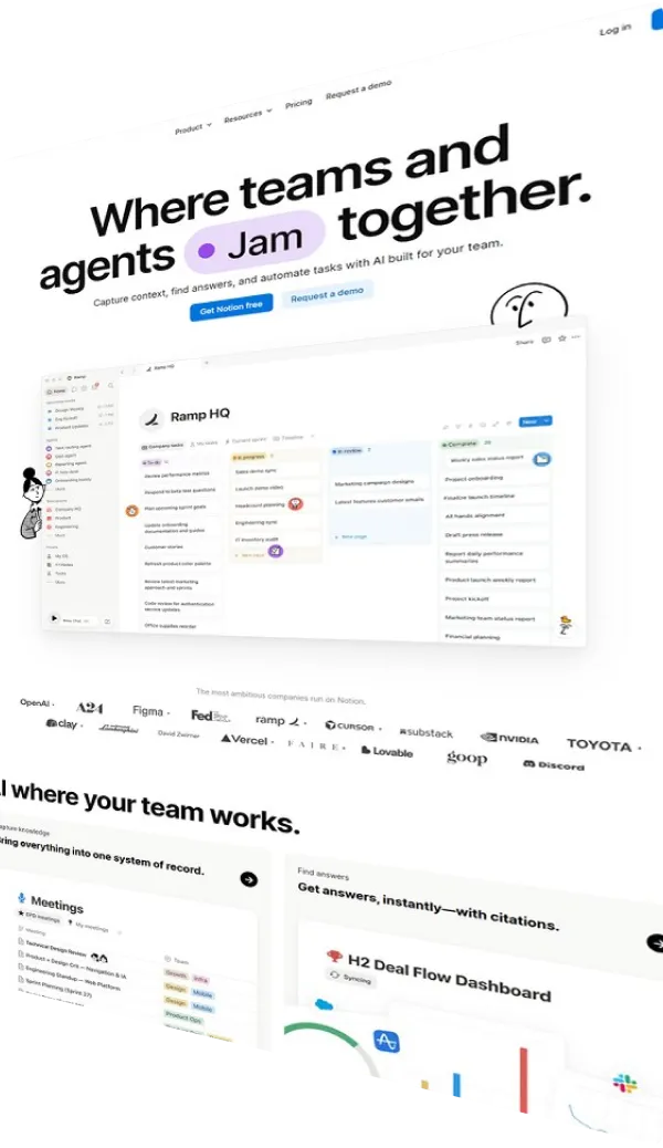 Website design: notion